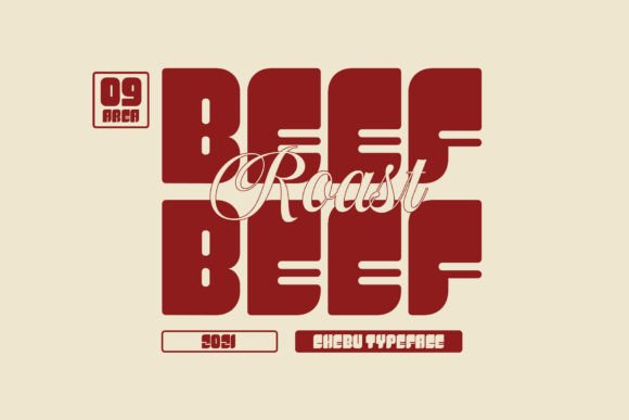 Chebu Font - Preview 3
