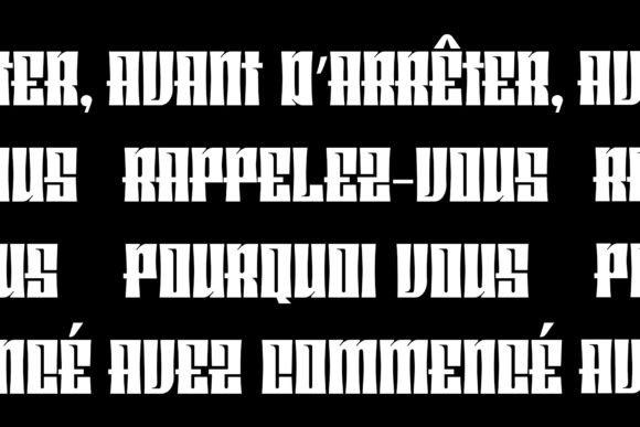 Eragone Font - Preview 3
