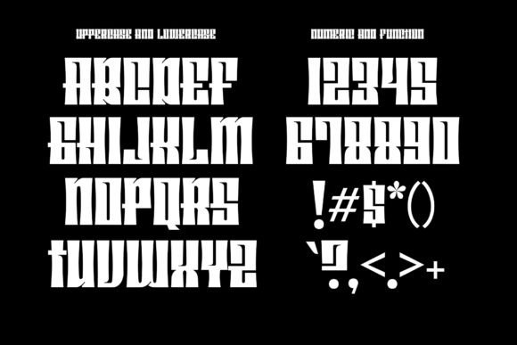 Eragone Font - Preview 4