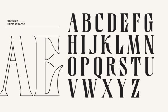 Gersick Font - Preview 5
