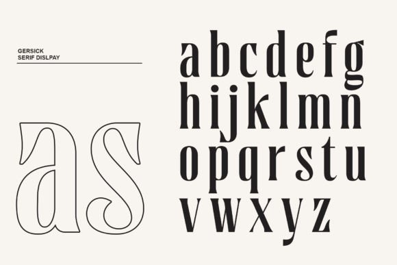 Gersick Font - Preview 6