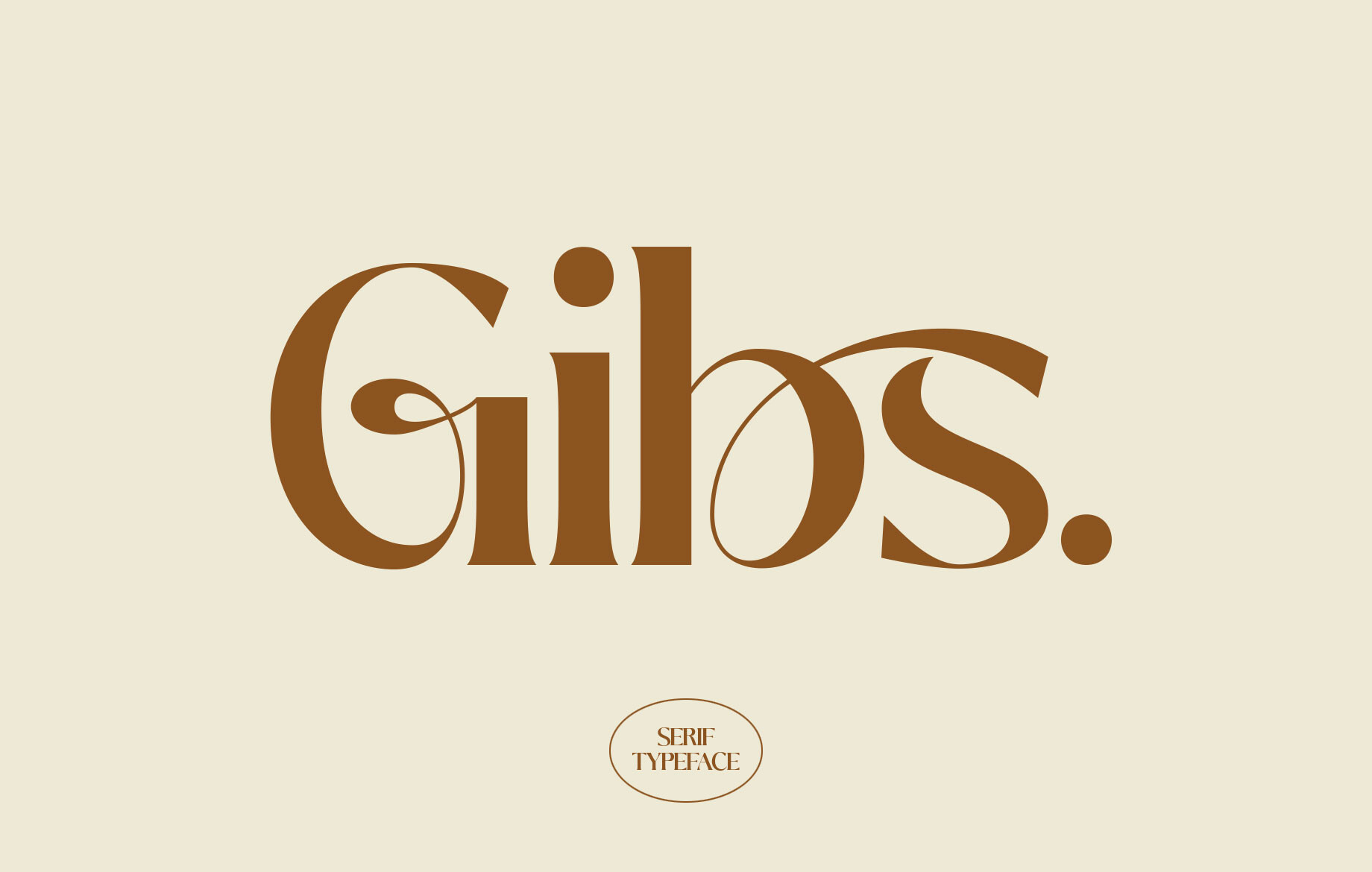 Gibs Font - photo 1