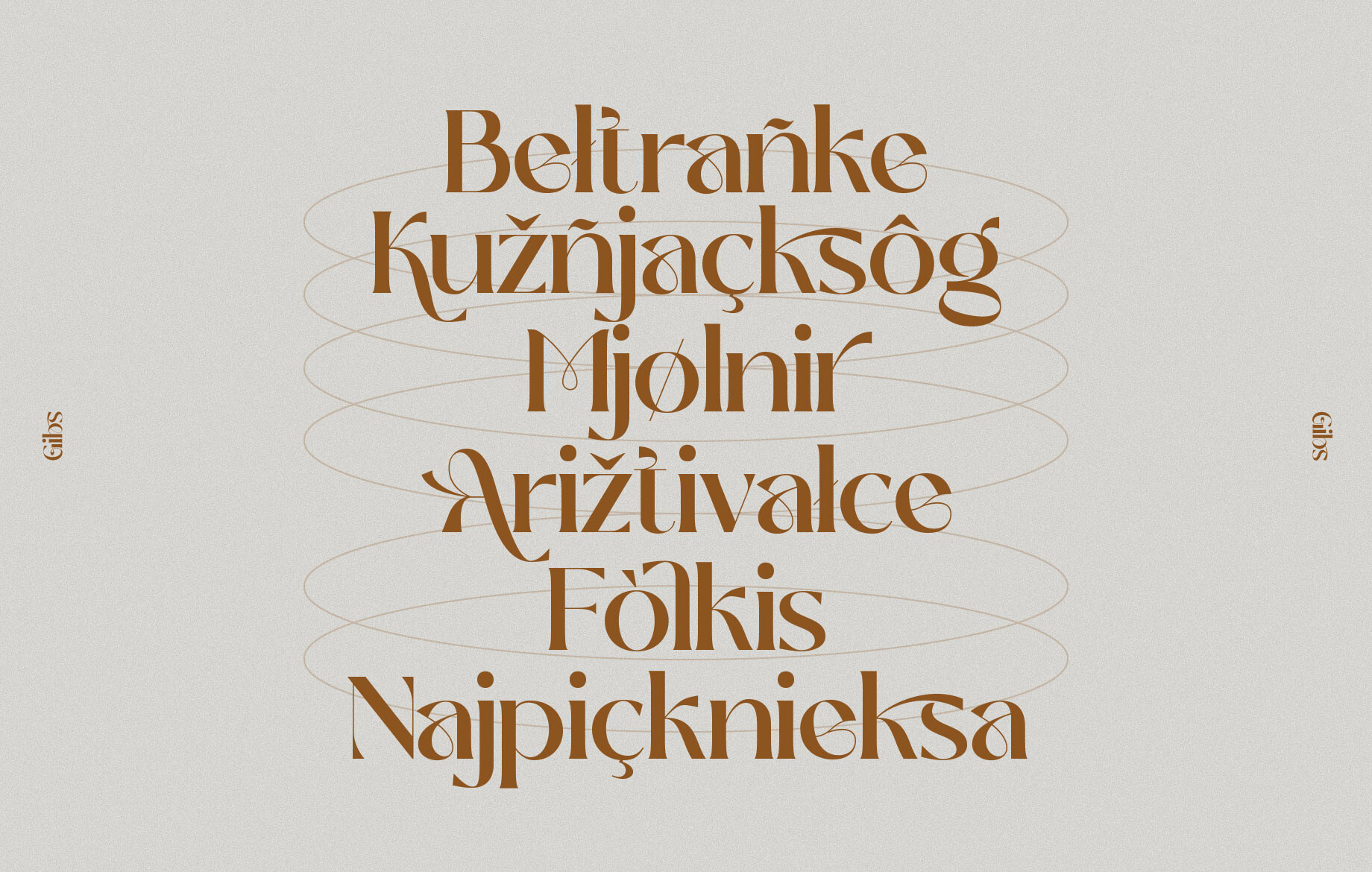 Gibs Font - photo 5