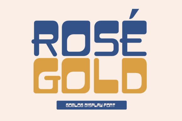 Goblog Font - Preview 3