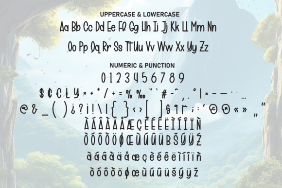 Hello Jungle Font PNG with transparent background - Preview 6
