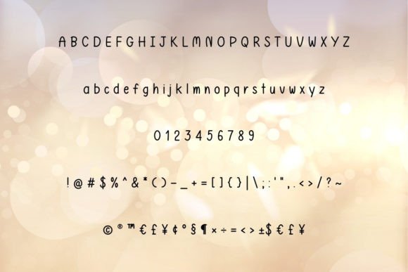 Leechy Font PNG with transparent background - Preview 1