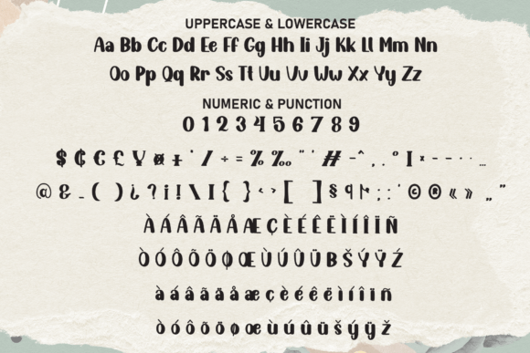 Montage Font PNG with transparent background - Preview 6