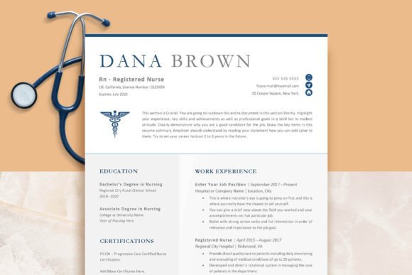 ATS Minimalist Resume Template Graphic by victoriousvita · Creative Fabrica