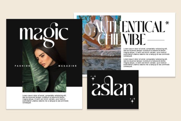 Ristac Font font preview - 1