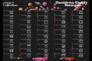 100+ Procreate Candy Cauldron Stamps Graphic by myprintscollection ...