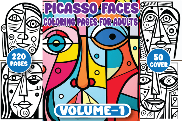 220 Picasso Faces Coloring Pages