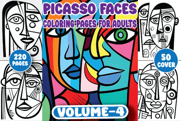 220 Picasso Faces Coloring Pages