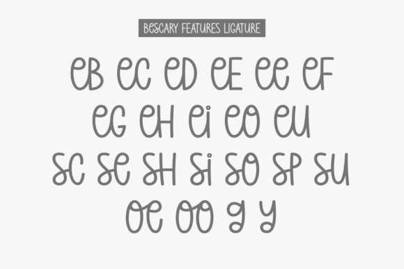 Bescary Font - Preview 6