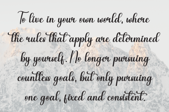 Calligraphy Font - Preview 5