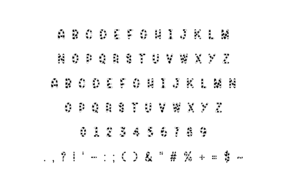 Candy Christmas Font - Preview 1
