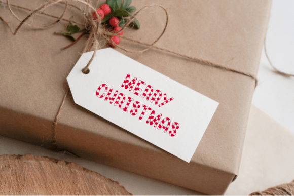 Candy Christmas Font - Preview 2