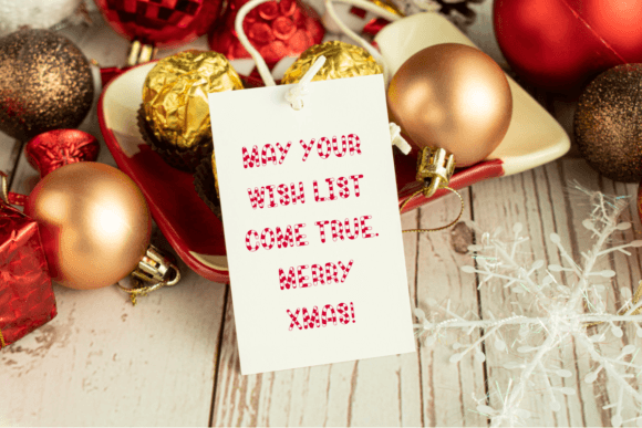 Candy Christmas Font - Preview 5