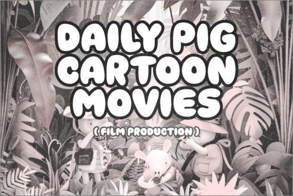 Cinema Cartoon Font - Preview 1