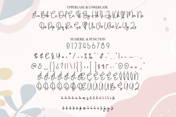 Cute Ornament Font - Preview 6