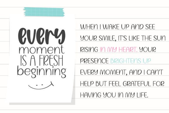 Display Memories Font - Preview 4