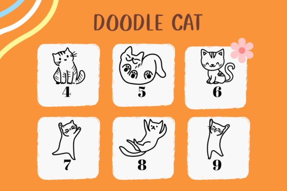 Doodle Cat Font - Preview 3