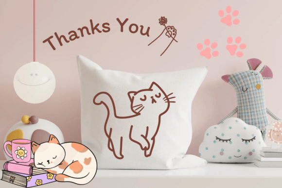Doodle Cat Font - Preview 6