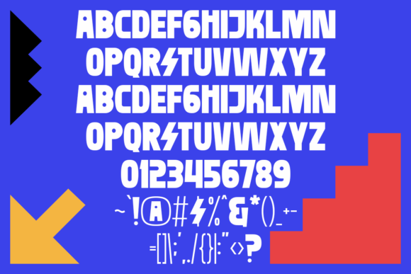 Fastove Font PNG with transparent background - Preview 2