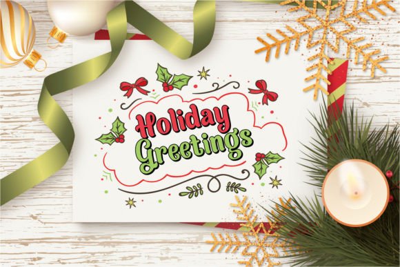 Gingerbread Font - Preview 2