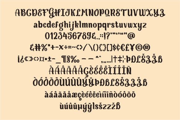 Gingerbread Font - Preview 5