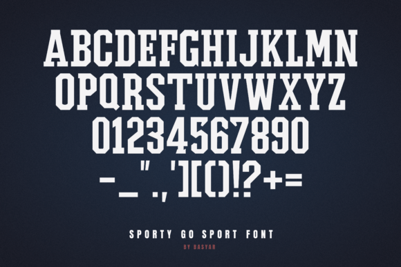 Go Sport Font - Preview 6