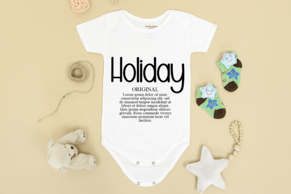 Hello Child Font - Preview 1