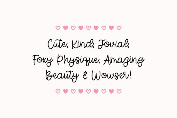 Keen Hand, Letters of Love Duo Font PNG with transparent background - Preview 3