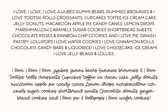 Keen Hand, Letters of Love Duo Font PNG with transparent background - Preview 4