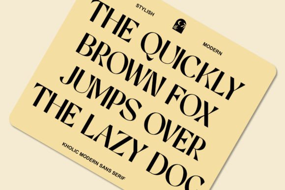Kholic Font PNG with transparent background - Preview 4