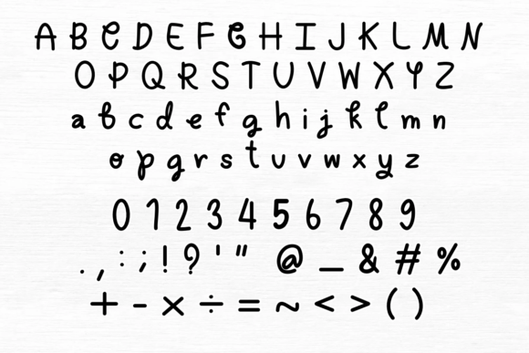 Kids Book Cover Font PNG with transparent background - Preview 1