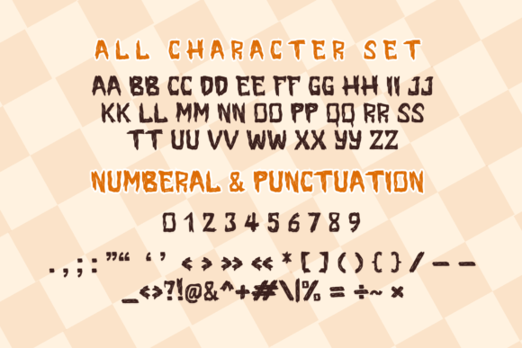 Magic Horror Font PNG with transparent background - Preview 4