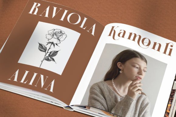 Rasolia Allegra Font PNG with transparent background - Preview 3