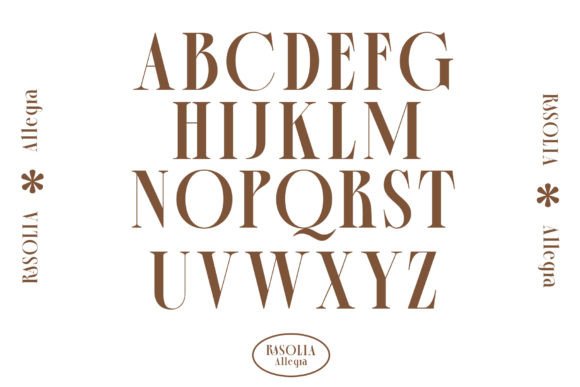 Rasolia Allegra Font PNG with transparent background - Preview 6