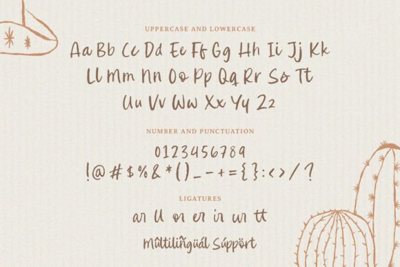 Sbastian West Font PNG with transparent background - Preview 5