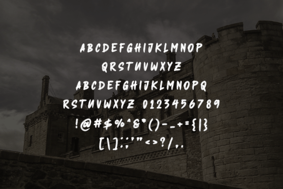 Anbura Font - Preview 1