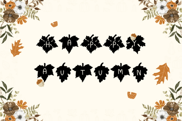 Autumn Font - Preview 4