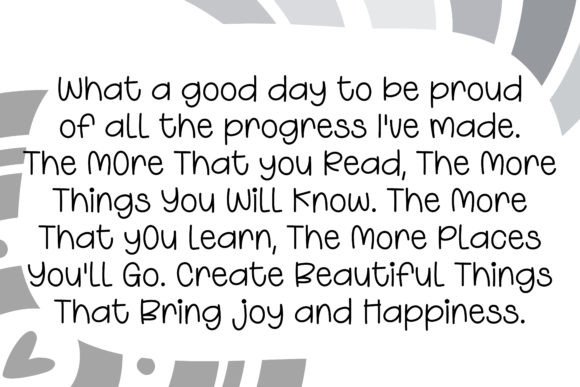 Black Rainbow Font - Preview 2