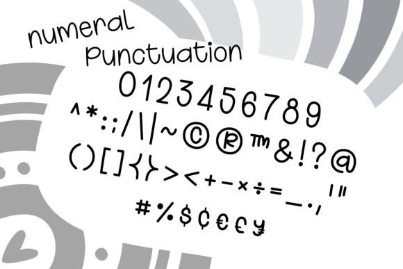 Black Rainbow Font - Preview 4