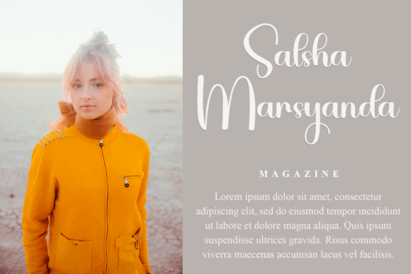 Blisymint Font - Preview 1
