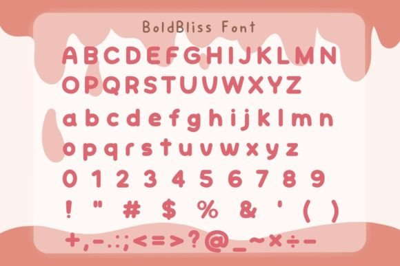 Boldbliss & Bitebliss Font - Preview 4