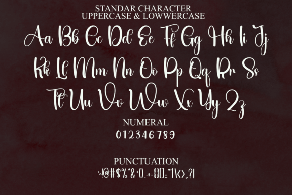 Brilliant Maylena Font PNG with transparent background - Preview 2