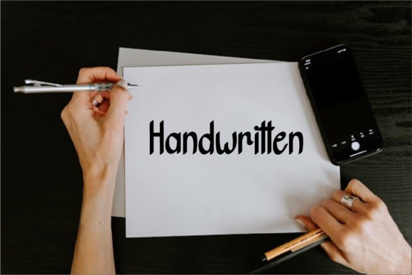 Calligraphy Font - Preview 1