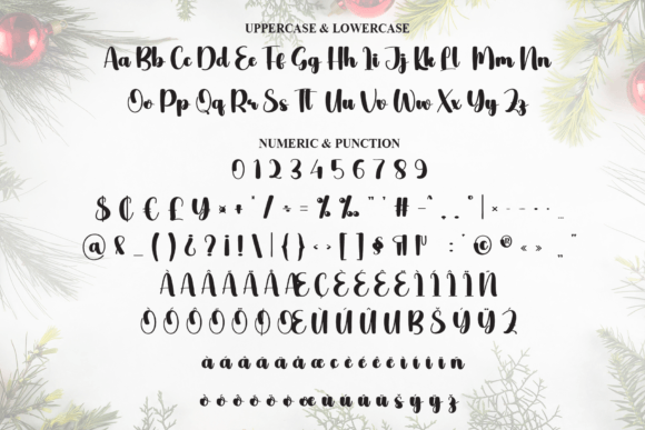 Christmas Font - Preview 6