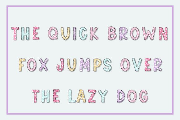 Colors Rb Dots Font - Preview 1
