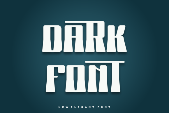 Dead Sentral Font - Preview 1